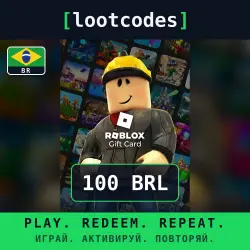 Roblox Gift Card — BRL 100 — Brazil, лот №280366