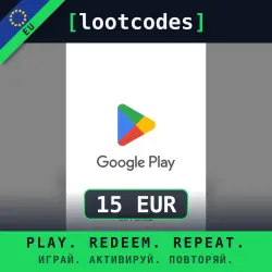 Google Play Gift Card 15 EUR — Google Play Austria Digital Code