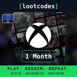 Xbox Game Pass Ultimate — 1 Month — Xbox Series X|S — Europe