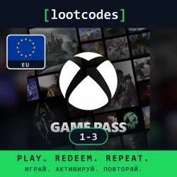 Xbox Game Pass Ultimate 1 Month 3 Months — Xbox Europe Activation Code