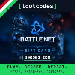 Battle.net Gift Card IDR 300,000 — Battle.net Индонезия Цифровой код
