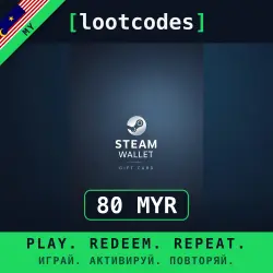 Steam Wallet Gift Card MYR 80 — Steam Malaysia Digital Code