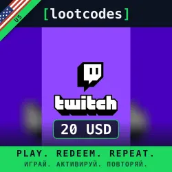 Twitch Gift Card — $20 USD — United States