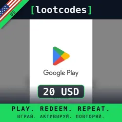 Google Play Gift Card 20 USD — Google Play United States Digital Code
