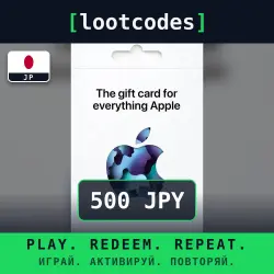 Apple Gift Card — JPY 500 — Japan — App Store и Apple ID, лот №256903