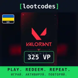 Valorant Points — 325 — Ukraine, лот №288326