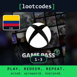 Xbox Game Pass Ultimate 1 Month 3 Months — Xbox Colombia Activation Code