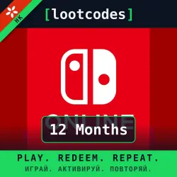 Nintendo Switch Online 12 Months — Nintendo Switch Hong Kong Activation Code