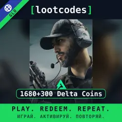 Delta Force Mobile — Top Up 1680+300 Delta Coins — Global Account Top-Up