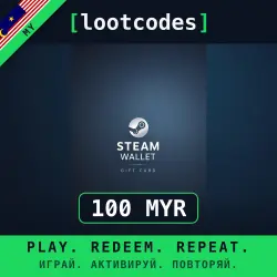 Steam Wallet Gift Card MYR 100 — Steam Malaysia Digital Code