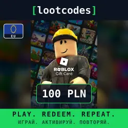 Roblox Gift Card — PLN 100 — Poland, лот №288334