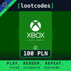 Xbox Gift Card PLN 100 — Xbox Poland Digital Code