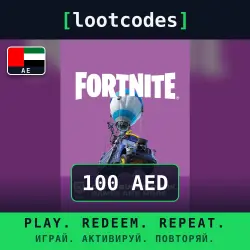Fortnite Gift Card — AED 100 — Epic Games Store — United Ar…, лот №324026