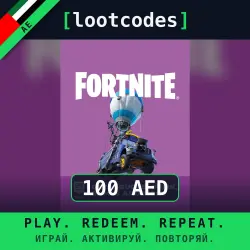 Fortnite Gift Card — AED 100 — Epic Games Store — United Arab Emirates