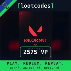 Valorant Points — 2575 — Riot Games — Europe