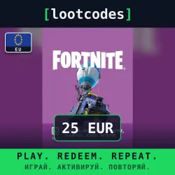 Fortnite Gift Card — EUR 25 — Epic Games Store — Europe, лот №288338