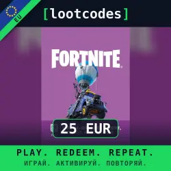 Fortnite Gift Card — EUR 25 — Epic Games Store — Germany