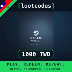 Steam Wallet Gift Card TWD 1000 — Steam Taiwan Digital Code