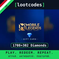 Mobile Legends: Bang Bang — 1708+302 Diamonds — Indonesia