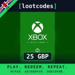 Xbox Gift Card £25 GBP — Xbox United Kingdom Digital Code