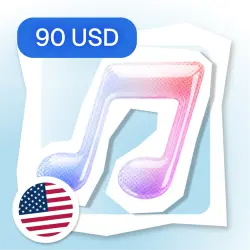 ITUNES 90 USD - GIFT CARD - USA ∙ AUTO DELIVERY