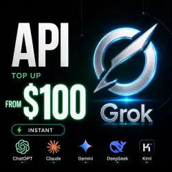 Grok / ChatGPT / Claude APIs & more $100 and more + image generation Dashboard