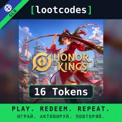 Honor of Kings — Top Up — 16 Tokens — Global