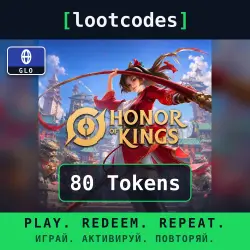Honor of Kings — Top Up — 80 Tokens — Global, лот №260060