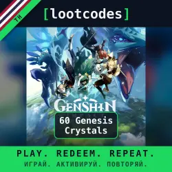 Genshin Impact — Top Up 60 Genesis Crystals — TH — Account Top-Up