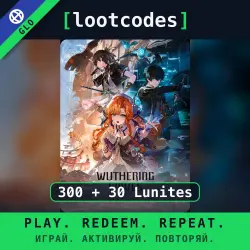 Wuthering Waves — Top Up 300 + 30 Lunites — Global Account Top-Up