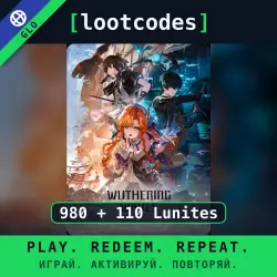 Wuthering Waves — Top Up 980 + 110 Lunites — Global Account Top-Up