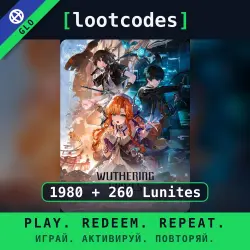Wuthering Waves — Top Up 1980 + 260 Lunites — Global Account Top-Up
