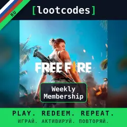 Garena Free Fire — Diamonds Weekly Membership — СНГ — Пополнение аккаунта
