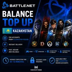 Battle.net | Kazakhstan | Games & Balance Top Up