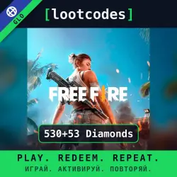 Garena Free Fire — 530+53 Diamonds — Global Account Top-Up