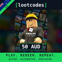 Roblox Gift Card AUD 50 — Roblox Австралия Цифровой код