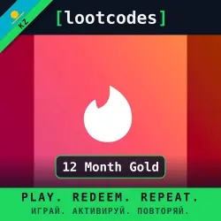 Tinder Gift Card — 12 Month Gold — Kazakhstan