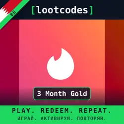 Tinder Gift Card — 3 Month Gold — Bahrain