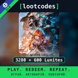 Wuthering Waves — Top Up 3280 + 600 Lunites — Global Account Top-Up