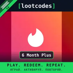 Tinder Gift Card — 6 Month Plus — Saudi Arabia