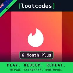 Tinder Gift Card — 6 Month Plus — New Zealand