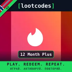 Tinder Gift Card — 12 Month Plus — Norway