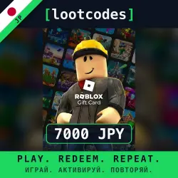 Roblox Gift Card JPY 7000 — Roblox Япония Цифровой код