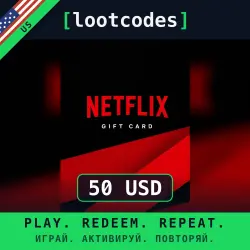 Netflix Gift Card — $50 USD — United States