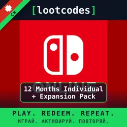 Nintendo Switch Online 12 Months Individual + Expansion Pack — Nintendo Switch Switzerland Activat…