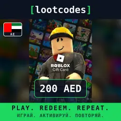 Roblox Gift Card — AED 200 — United Arab Emirates, лот №288353
