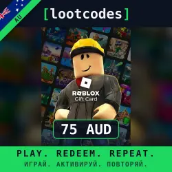 Roblox Gift Card AUD 75 — Roblox Австралия Цифровой код