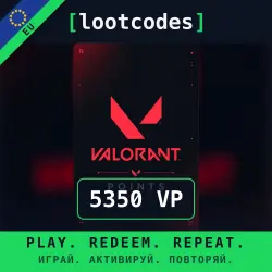 Valorant Points — 5350 — Riot Games — Europe