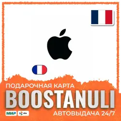 Apple Gift Card (Франция) 10–50 EUR — код — App Store и Apple ID, лот №256917