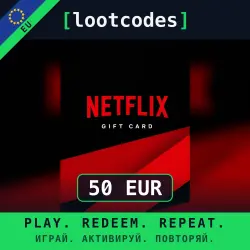 Netflix Gift Card — EUR 50 — Europe